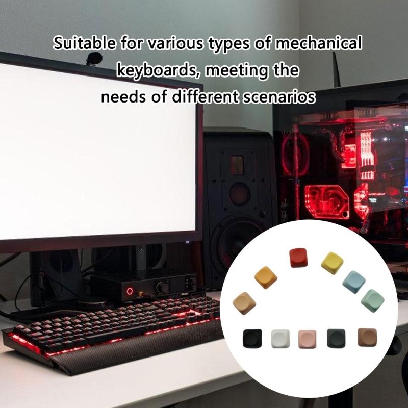 Durability PBT Keycap Compatible for MX Mechanical Keyboards Noise Reductions and Enhances Stability Keycap Repalcement