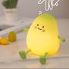 Cute Bear Night Light Silicone Sensor Light Rabbit Night Light Sleep Portable Home Night Light  Children's Gift