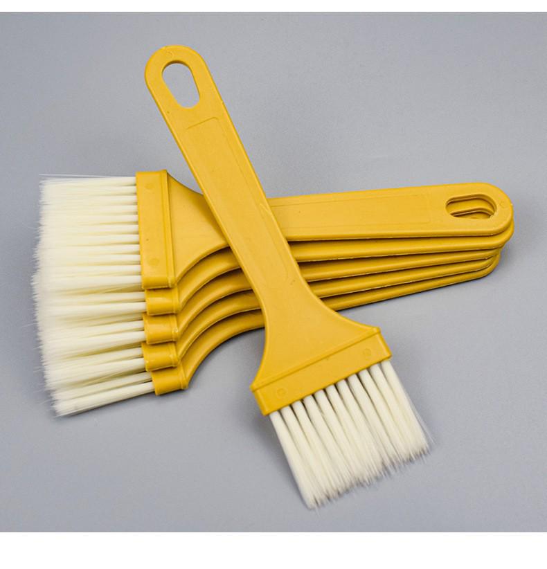 "Durable High-Temperature Resistant Plastic Brush for Cleaning, Painting, and Barbecuing"