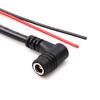 0.1m DC5525 Female Elbow Extension Cable