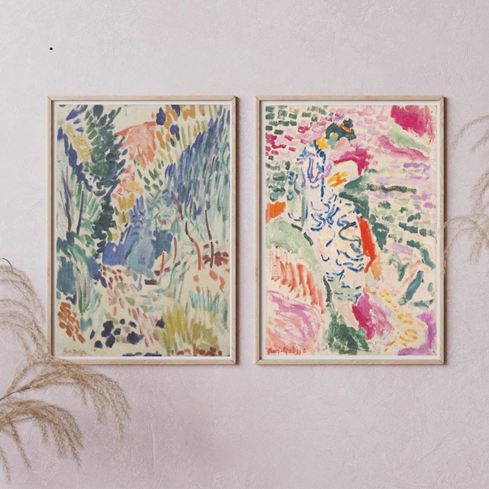Vintage Henri Matisse Retro Posters And Prints Abstract Landscape Wall Art Canvas Painting Pictures For Living Room Home Decor