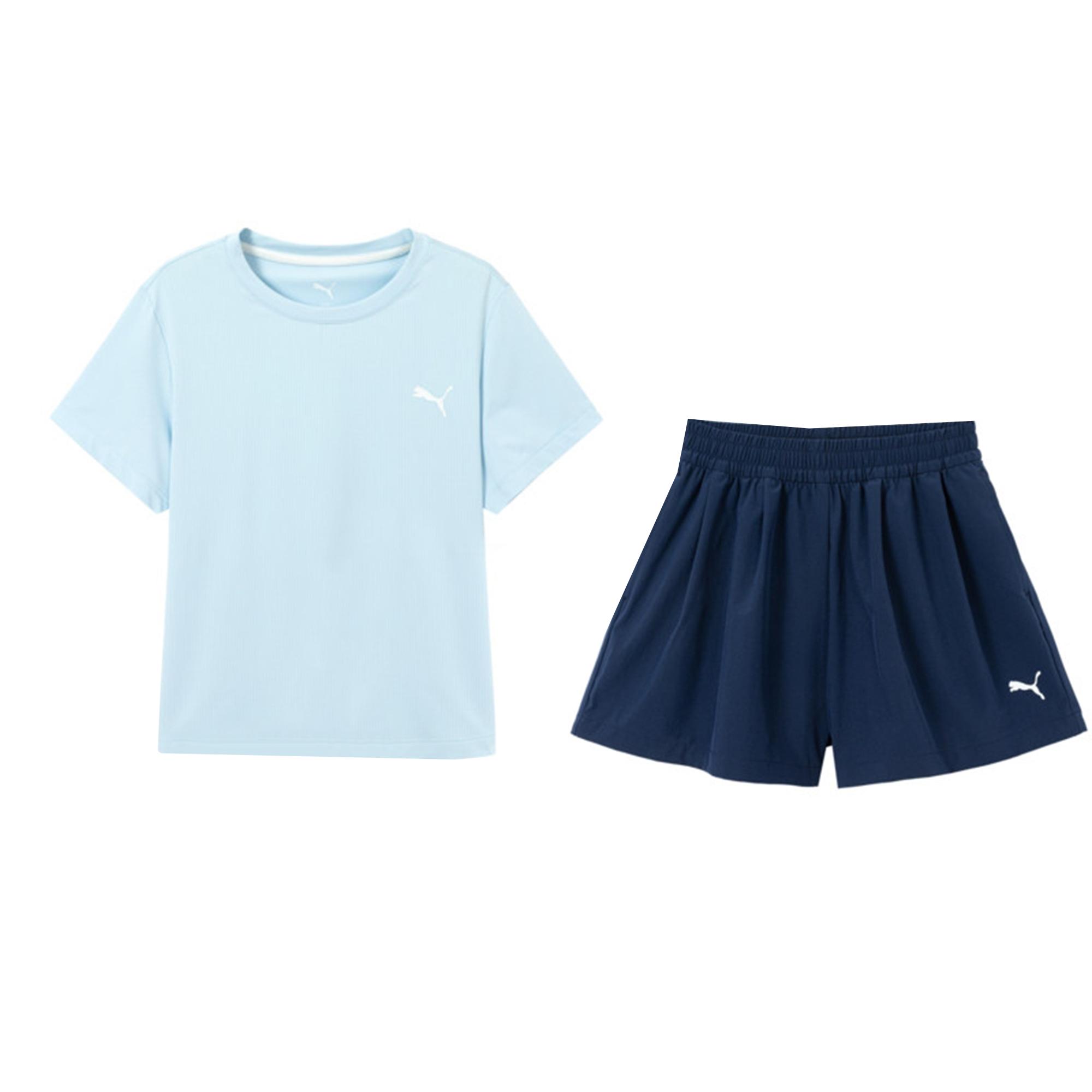 PUMA Kids Casual Sportswear Crew Neck Thin 353226119001-00388 110