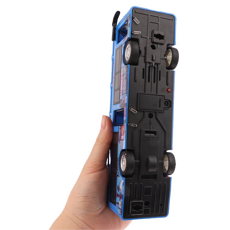 1 Piece Simulate Exquisite Convertible Bus Toys Double Decker Bus City Tour Car Model Gifts For Children