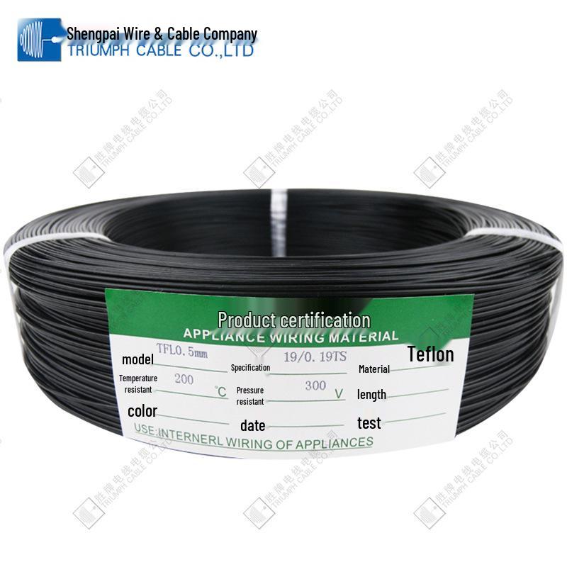 1815-30AWG Teflon Insulated Power Cord for Appliances and Lighting - Fine Wire, Reliable Quality