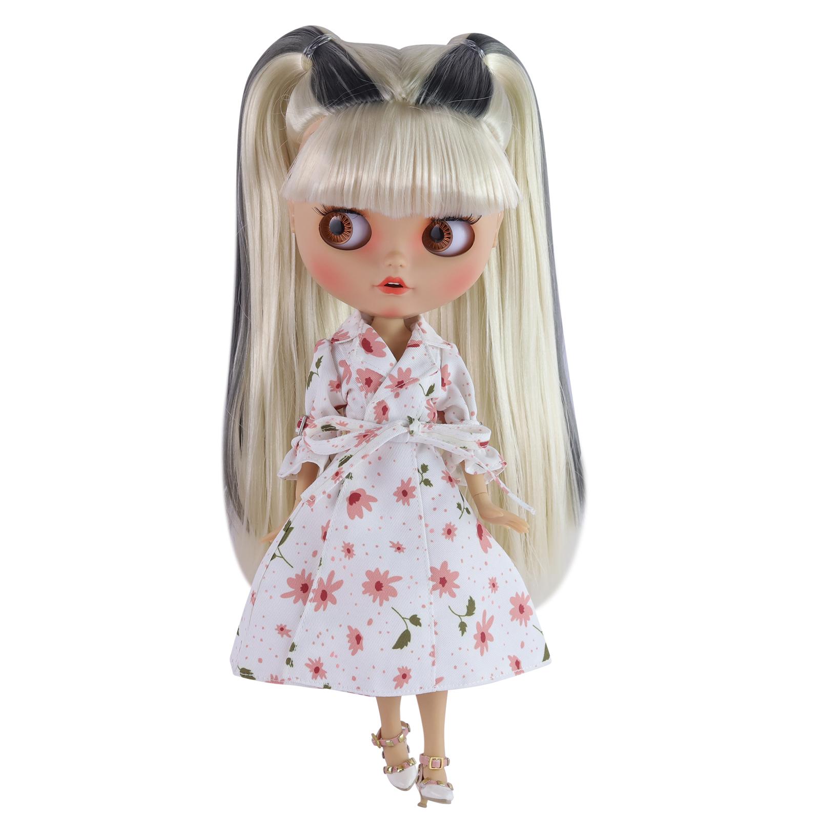 

Кукла DBS Blyth 1/6, специальные суставы, 30 см, супер черная кожа, разноцветные волосы, игрушки BJD, модные подарки 30cm height