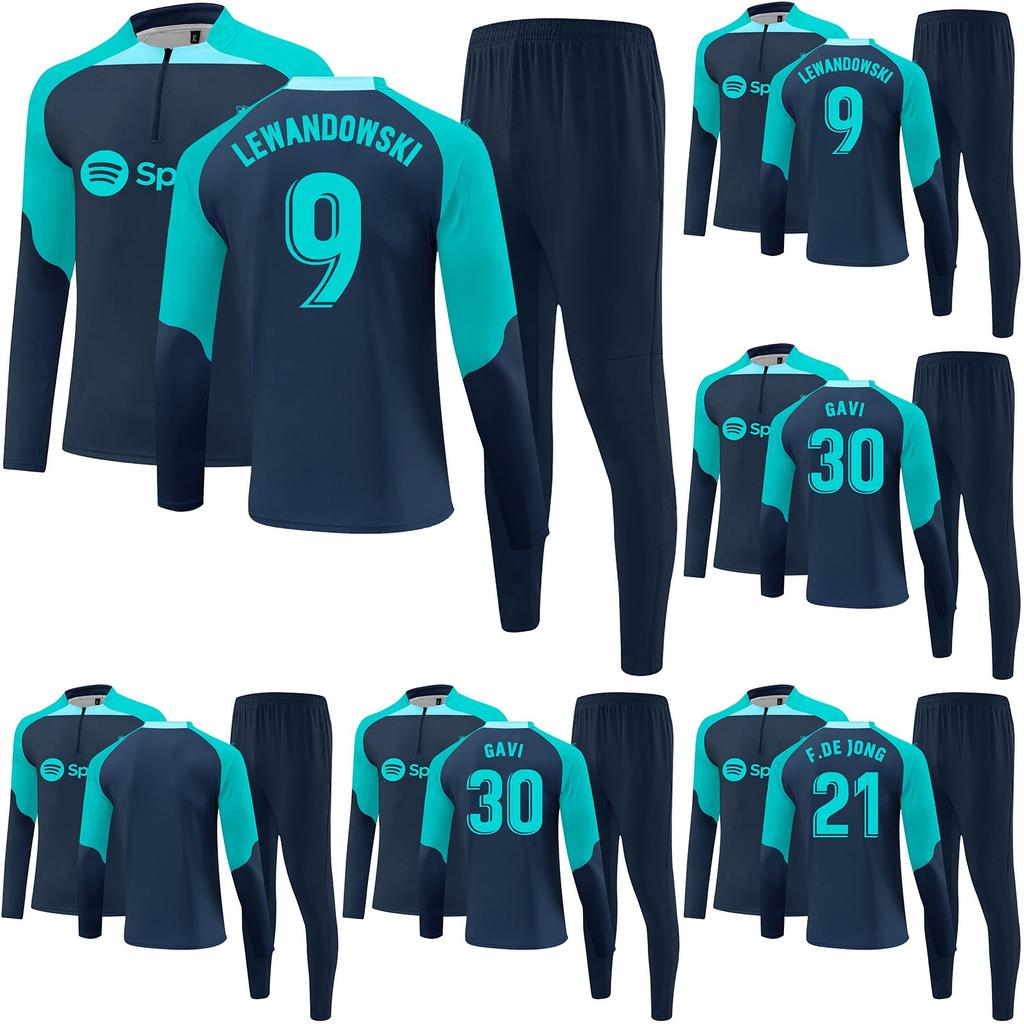 Football Tracksuit Football Club Men's Long-Sleeve Sportswear Breathable Sports Training Fitness Running Suit
