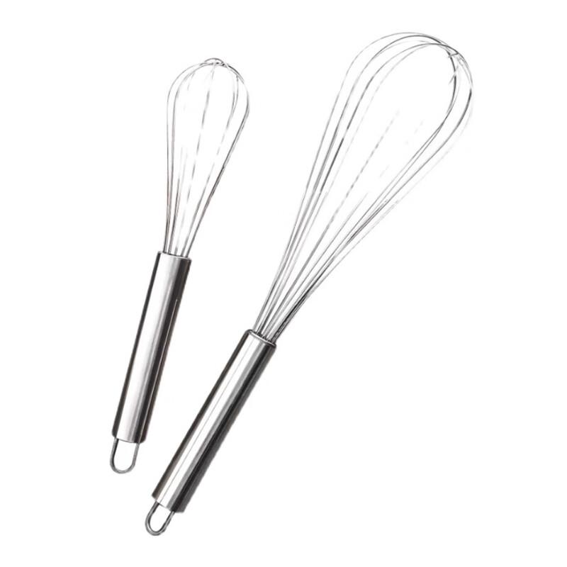 Stainless Steel Manual Egg Whisk for Baking