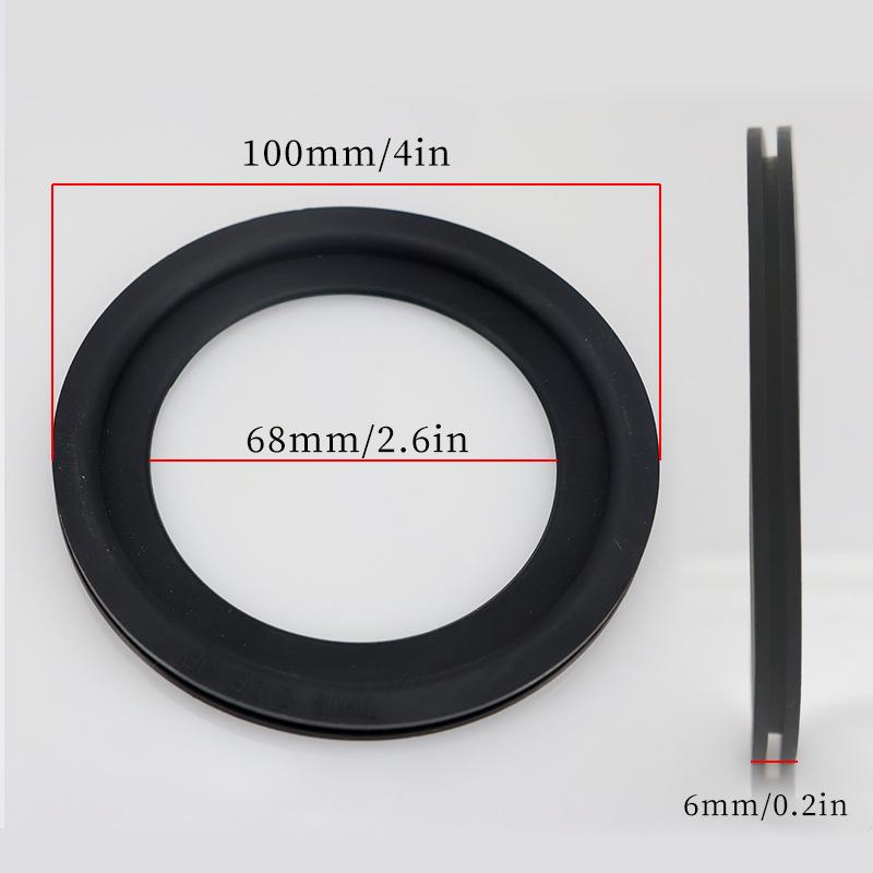 Compatible Silicone Gasket for RV 300/310/320 Series Toilet Sealing Ring 385311658.
