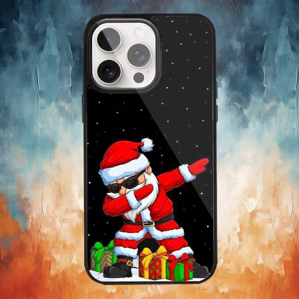 

New Year Gift Cartoon Christmas Silicone Phone Case For iPhone17,16,15,14,13 Plus,Pro Max Magnetic For Magsafe Wireless Charging iPhone14PRO
