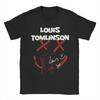 Strand Das Größte Louis Tomlinson Beliebte T-Shirts Baumwoll-T-Shirt für Herren Y2K Lässige Lockere Kurzarm-T-Shirts