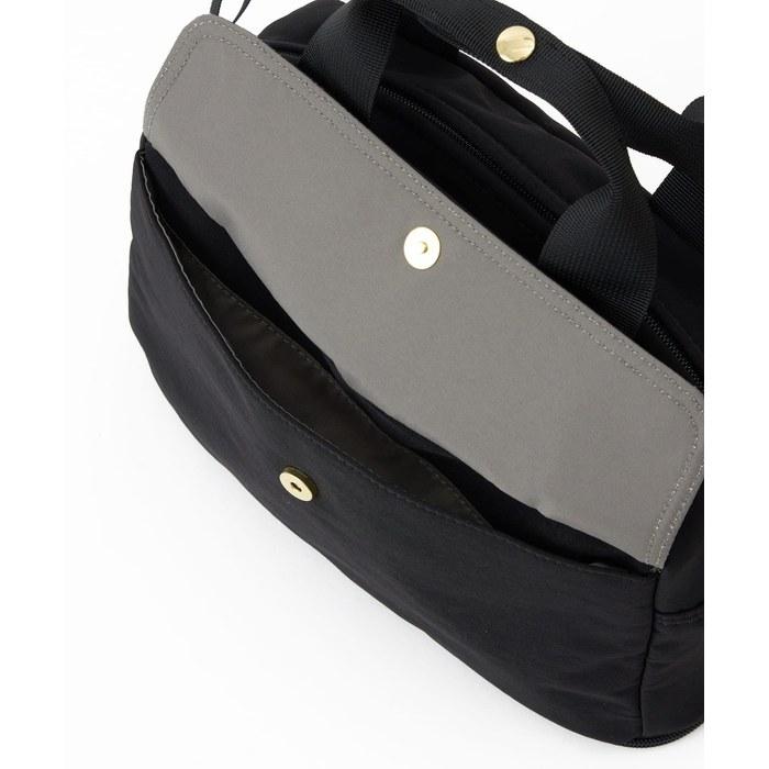 [Regato Largo] Expanding Shoulder Bag, Lightweight, Self-Standing, Water-Repellent, 2-Way, Free Size