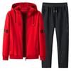 Sports Plus Velvet Thick Suit Men 'S Sports Casual Men 'S Plus Velvet Men 'S Winter Cotton Suit 
