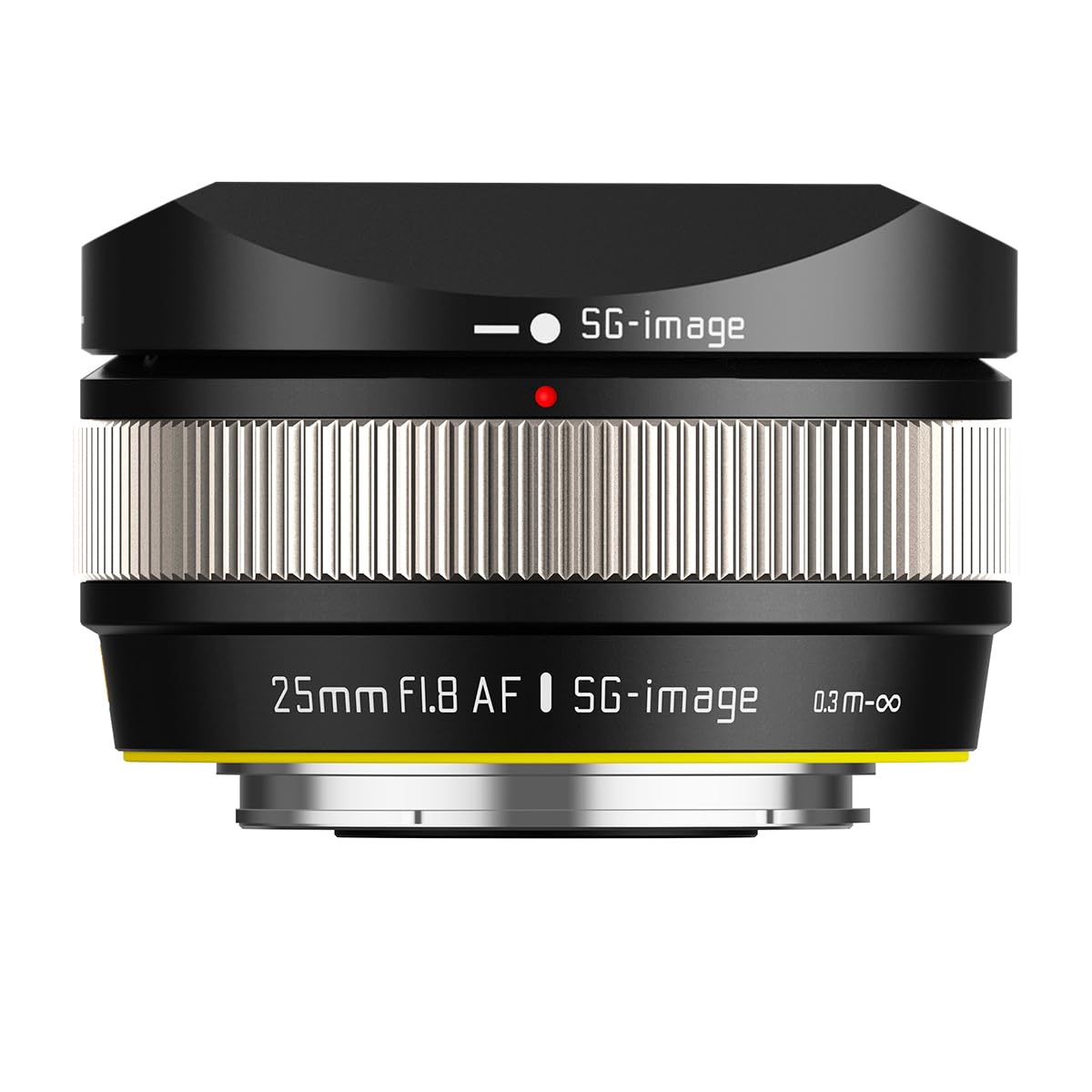 

AF 25mm Prime Large Aperture Pancake Lens Silver SG-image F1.8 APS-C E-mount (2-Year Warranty)