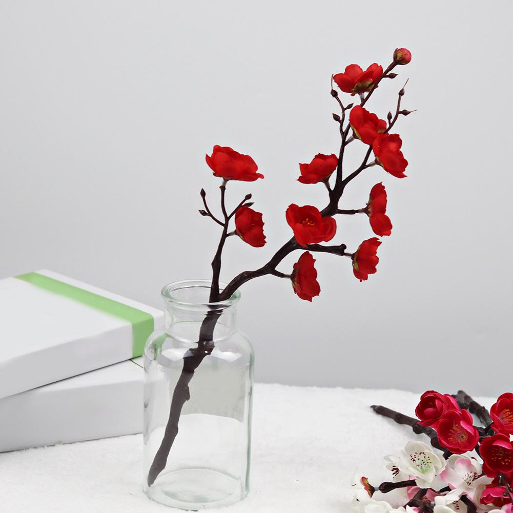 Artificial Flowers Indoor Decoration Plum Blossom Bouquet Good Materials