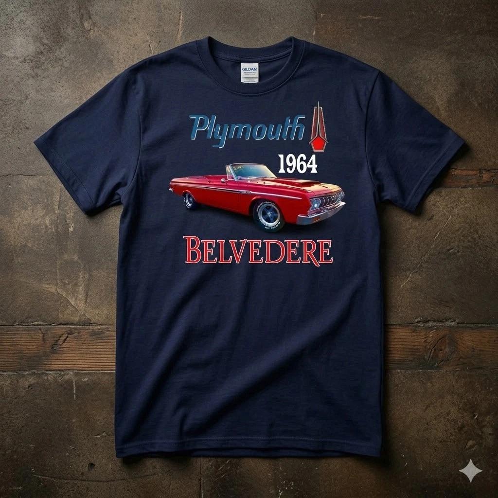 1965 Plymouth T-Shirt Classic Mopar Car Lover Tee S