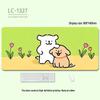 Extra-Large Heated Anti-Slip Cartoon Mouse and Keyboard Pad - Comfortable Desk Pad for Office & Gaming