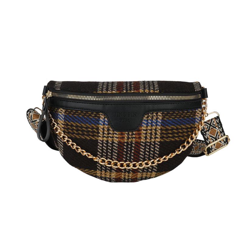 Miflame Balang Fashion Rhombic Crossbody Bag One Size