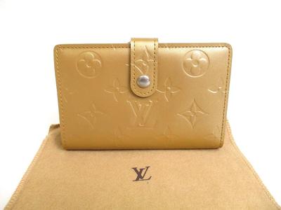 Autentická Monogram Mat Hnědá Kožená Bifold Peněženka Viennois #a262 Otevřená krabice