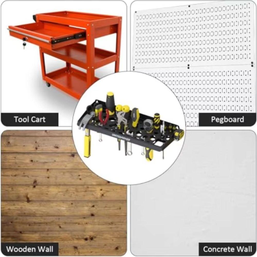 Wall Mount Tool Storage Rack Screwdriver Holder Pliers Organizer Pliers Organizer  Professional Use