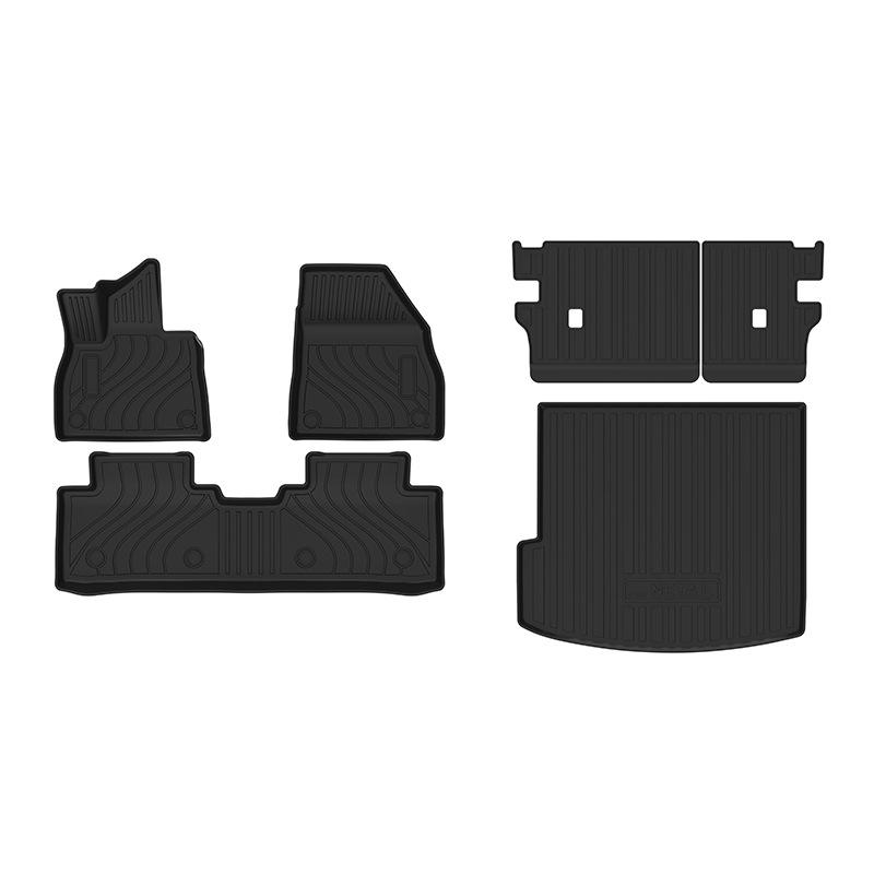 Eco-Friendly TPE Trunk Mat & Backrest Pad for 2024 Neta L Car - Odorless and Durable