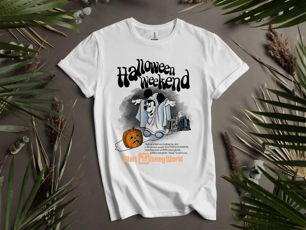 

Halloween Weekend Walt Disney MickeyTshirt T shirt Men Women Unisex Tshirt K937 Unisex T-Shirt S
