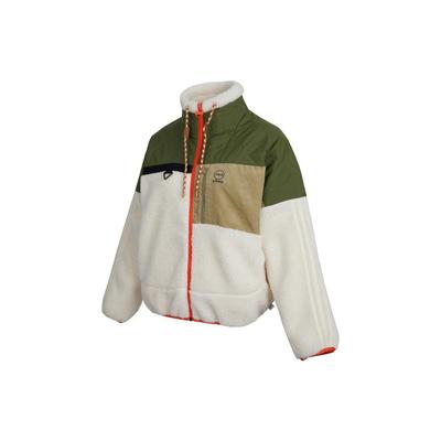 Neo Utility Print Logo Zip-Up High Collar Jacket Women Outerwear Multicolor HN2347