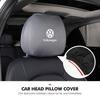 RUN1 For Volkswagen VW Car Seat Headrest Pillow Anti-Dirty Protective Cover Dustproof Scirocco Passat Polo B5 B6 B7 CC Tiguan Sharan