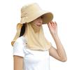 Wide Brim Bucket Hat Anti-UV Mountaineering Caps Large Fisherman Hat  Man
