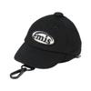 Ball Cap Pouch Keyring Black
