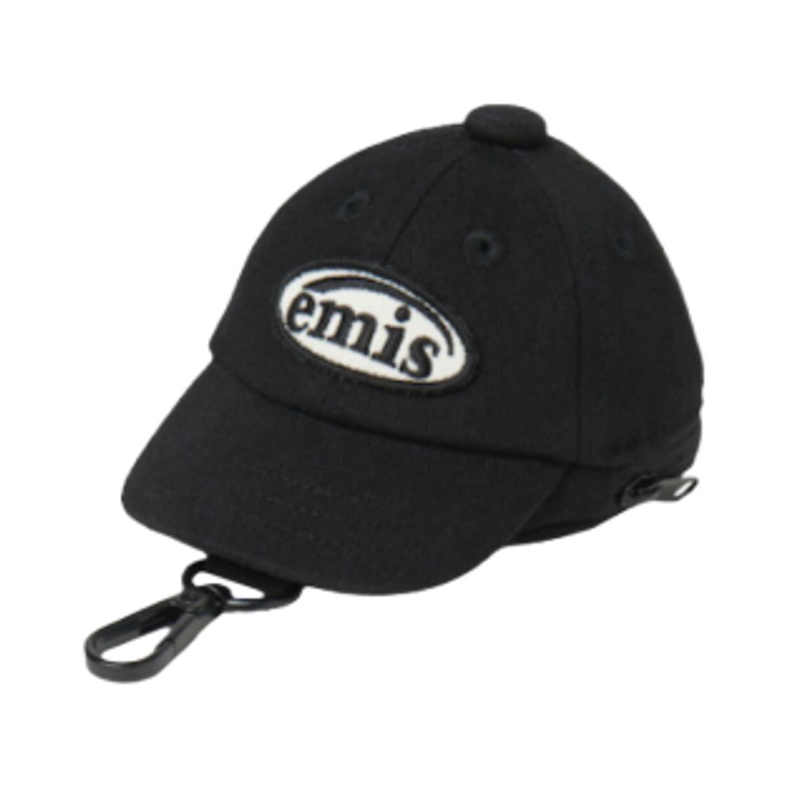 EMIS Ball Cap Pouch Keyring Black ONE SIZE