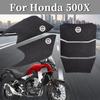 Motorcycle Fuel Tank Side Pad Patches Fishbone Sticker for HONDA CB500X 2013-Up Anti-slip Protection Fuel Tank Side Sticker