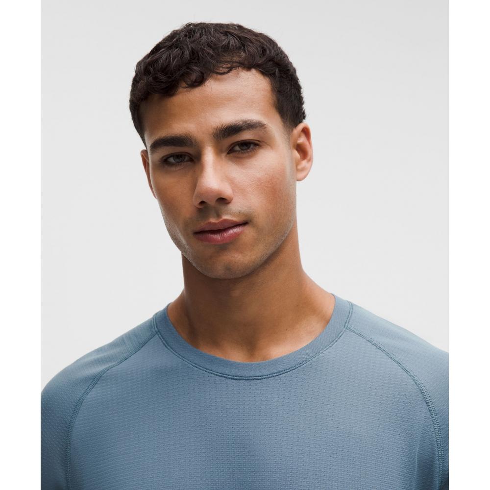 Lululemon Metal Vent Tech Long Sleeve Shirt Steel Blue Steel Blue