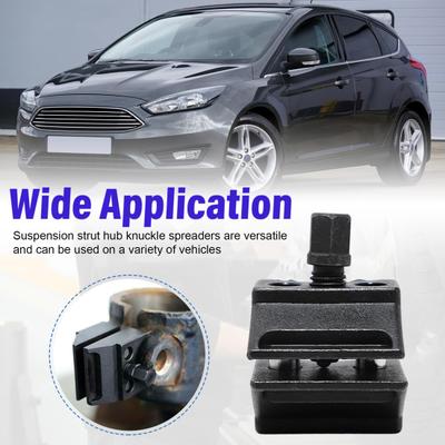 Car Suspension Split Hub Steering Knuckle Spreader Tool Double-Ended Design for Upper And Lower Ball Joint Split Hubs Versatile Disassembly Tool