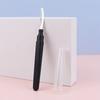 1PC Eyelash Separator Metal Teeth Stainless Eyelashs Brush Comb Eyebrow Eyelashes Extension Comb Eyelash Curler Curl Makeup Tool