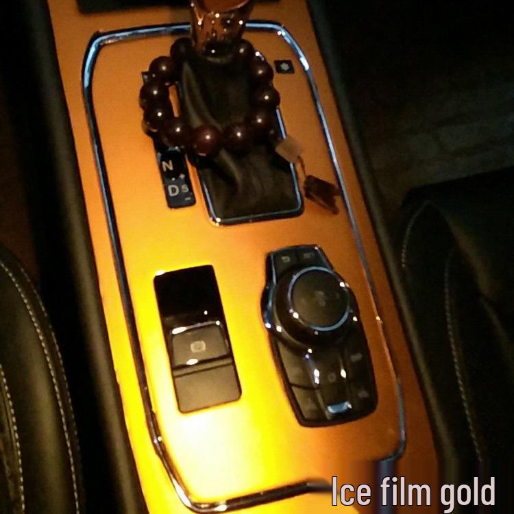 Carbon Fiber Gear Sticker for Dongfeng Fengguang 580 Smart Edition Interior