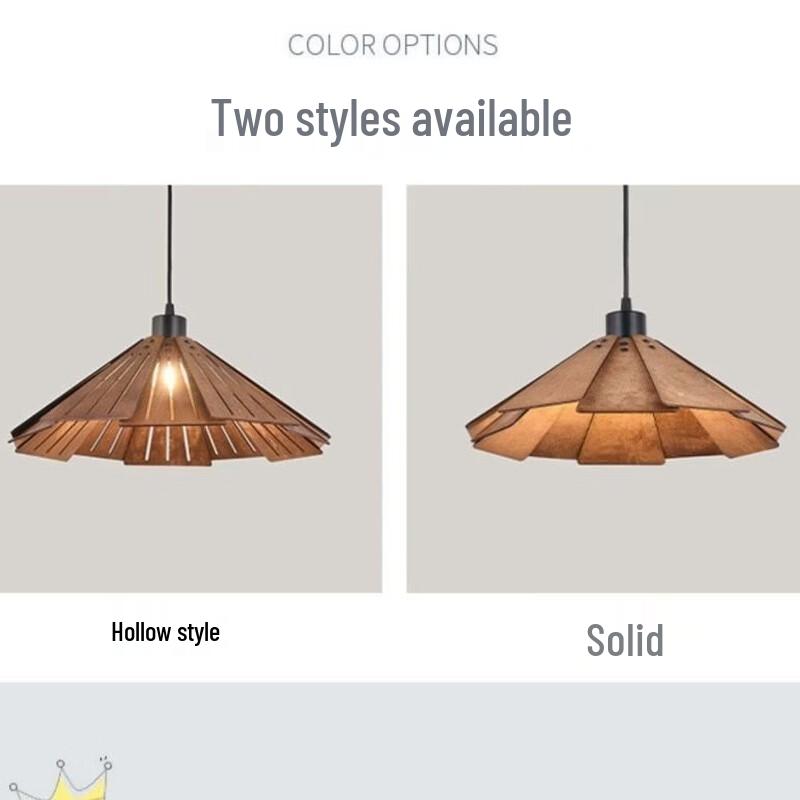 Oeny New Chinese Style Solid Wood Pendant Light