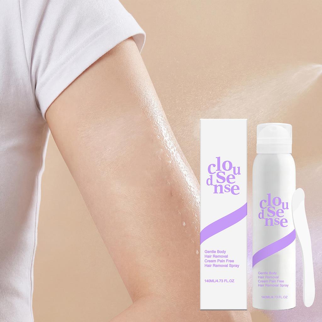 Gentle Hair Removal Spray Gentle and Refreshing Daily Skin Care, Full-body Hair Removal, Body Cleansing