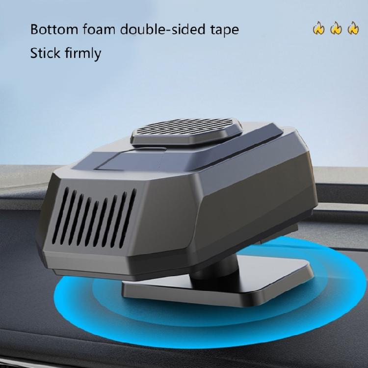12V Car Heater Comfortable Cabin Temperature Maintenance Tool for Warmth&Visibility, Defroster Rotatable Heating Device