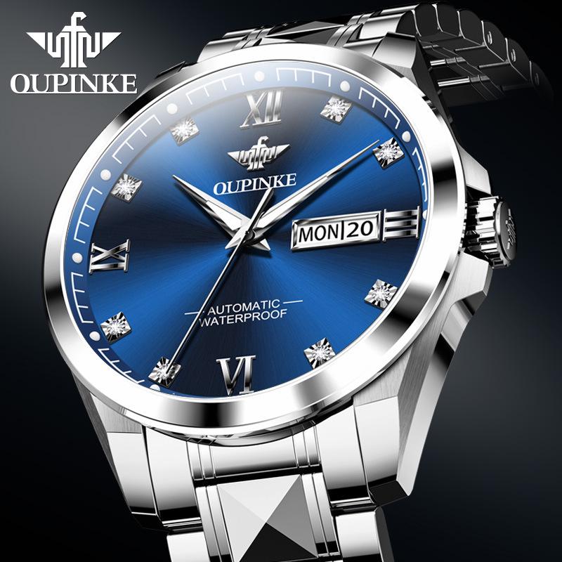 Oupinke High-End Men's Automatic Mechanical Watch - Premium Imported Movement