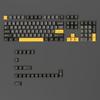 114 Keys Ink Blue Double Shot PBT Keycaps Cherry Profile Custom Keyboard Key Caps for Gateron MX Switches Gaming Keyboards