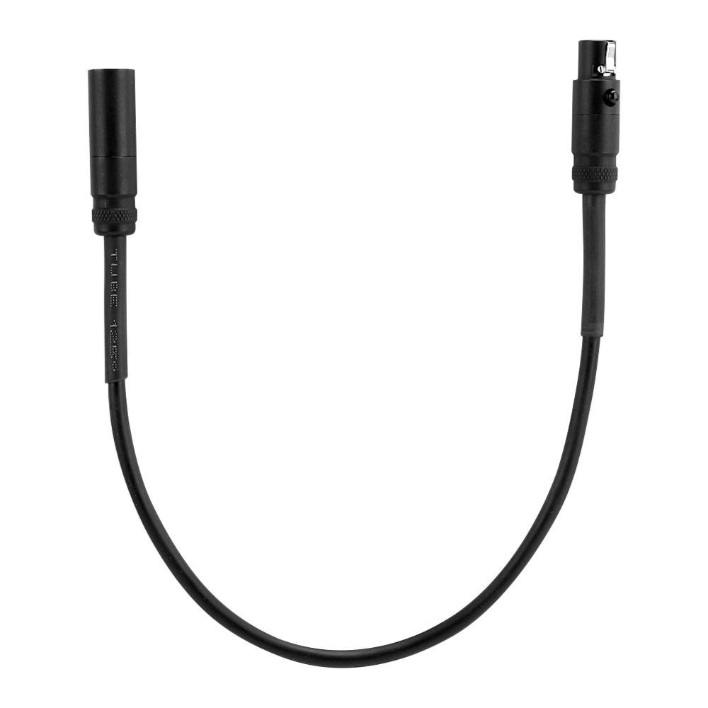 Plug and Play 3Pin Mini XLR Male To Female Cable for Camcorder DSLR Camera Interface Connection
