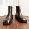 Men's 2026 Retro High-Top Leather Martin Chelsea Boots - Genuine Leather, Winter British Style
