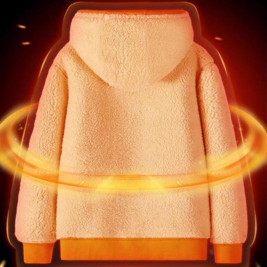 Felpa con cappuccio da uomo autunno inverno spessa foderata in pile con cappuccio maniche lunghe con tasche tinta unita polsini elastici larghi coulisse giacca coppia cappotto sportivo