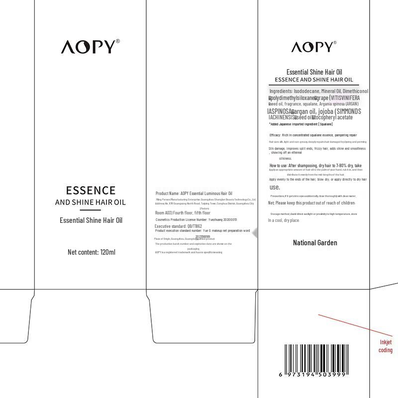 AOPY Hair Revitalizing & Repair Oil