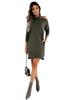Autumn/Winter 2021 Solid Color Off-Shoulder Sexy Dress - In Stock