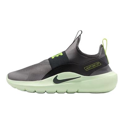 Flex Runner 4 Comfortabele Pasvorm Ondersteunende Veerkracht Lage Top Kinder Hardloopschoenen Unisex Hardloopschoenen Donkergrijs Zwart IF2893-007