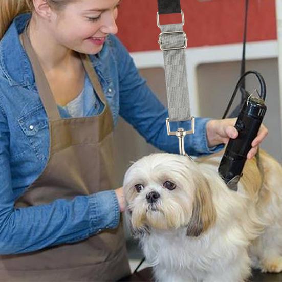 Pet Grooming Arm Extension Strap Adjustable Quick Release Dog Grooming Leash Grooming