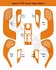 Jaguar F-PACE Interior Carbon Fiber Center Console Sticker Protective Film