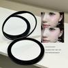 FAICCIA Fluffy Setting Powder Compact: Clear Natural Look, Oil Control, Touch-up Concealer, Brightening Loose Powder.