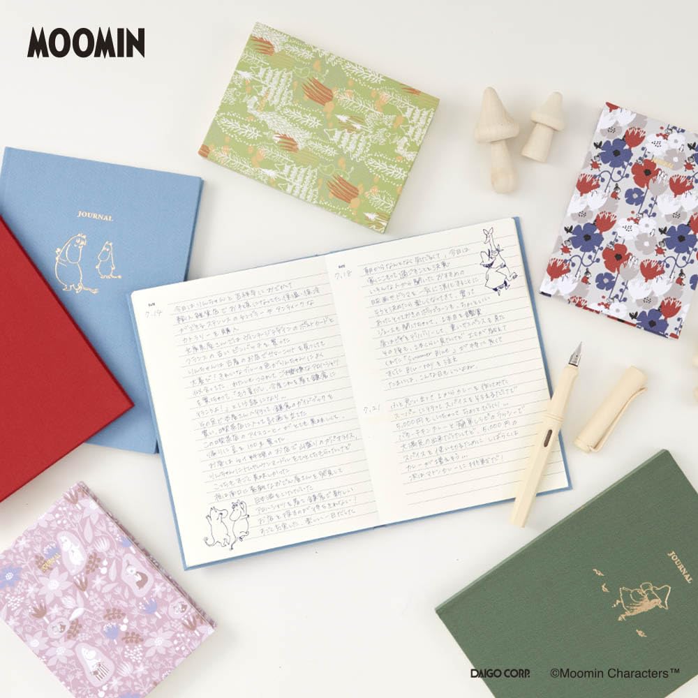 MOOMIN Daigo Easy Journal B6 Moomin Blue R2364